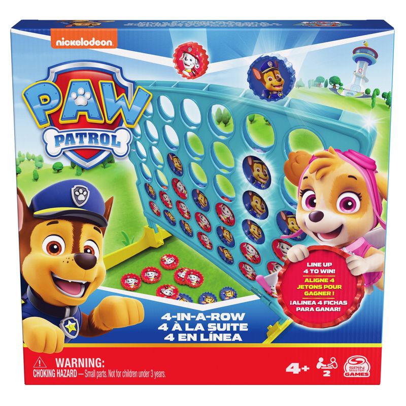 Spin Master Games Paw Patrol Štirje v vrsti