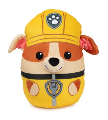 Paw Patrol trendy plišasta igračka/zaščitna blazina Rubble 30 cm
