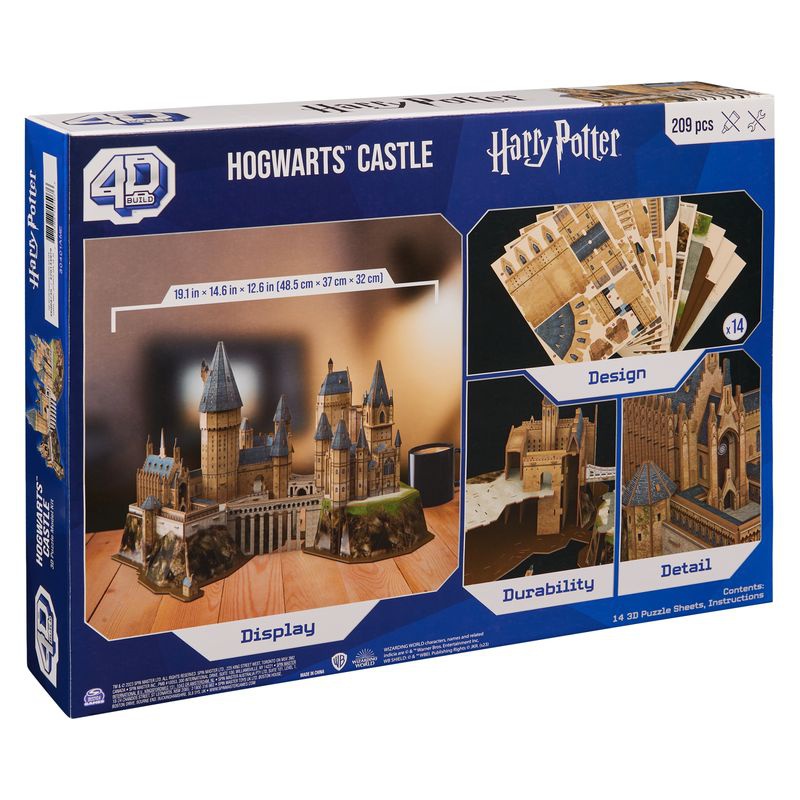 Hari Poter Puzzle 3D Grad Hogwarts