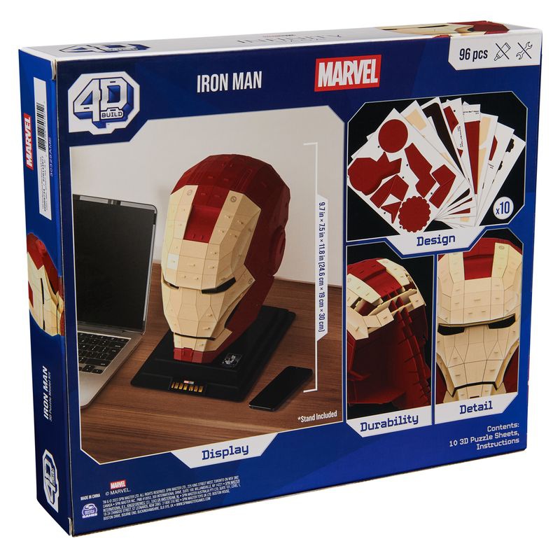 3D sestavljanka Marvel Iron Man čelada
