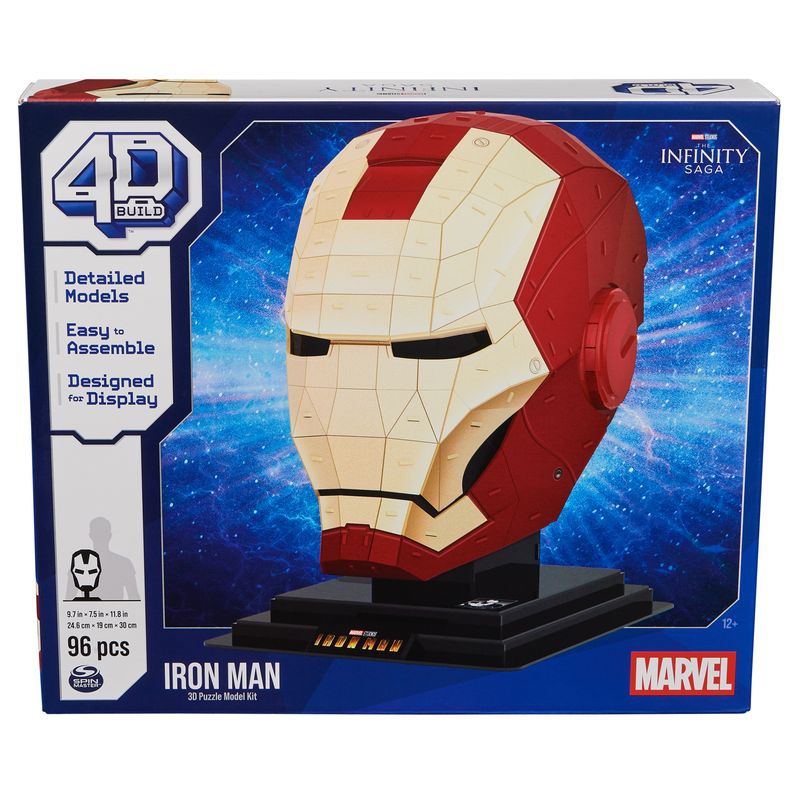 3D sestavljanka Marvel Iron Man čelada