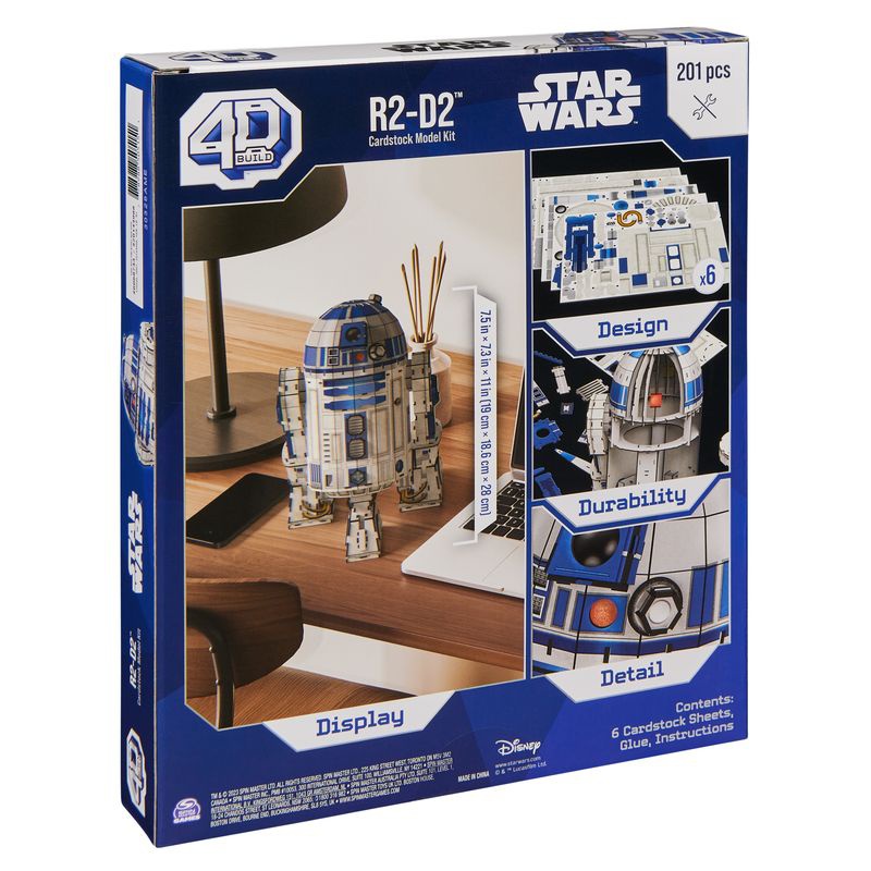 Puzzle Star Wars robot R2-D2 3D
