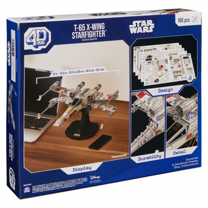3D sestavljanka Star Wars X-wing lovec