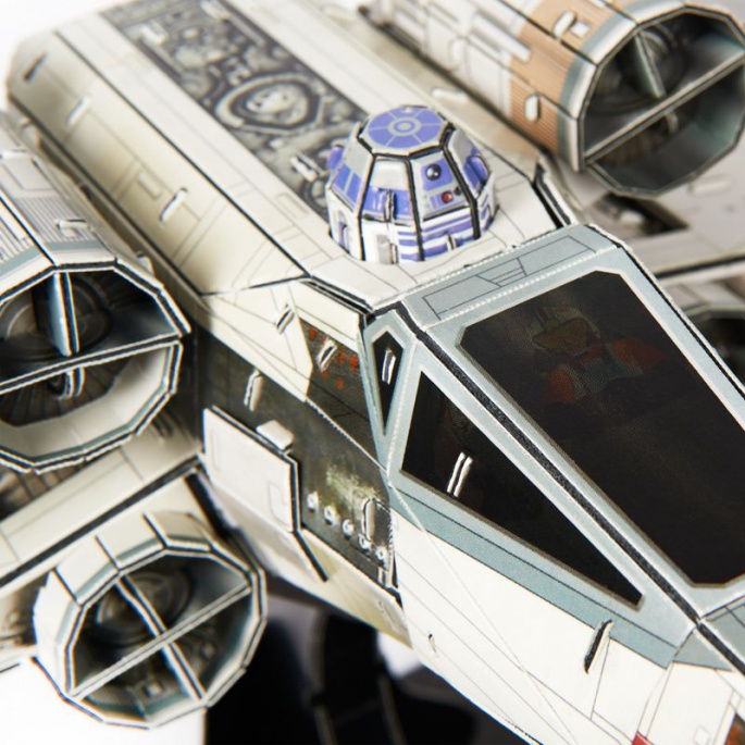3D sestavljanka Star Wars X-wing lovec