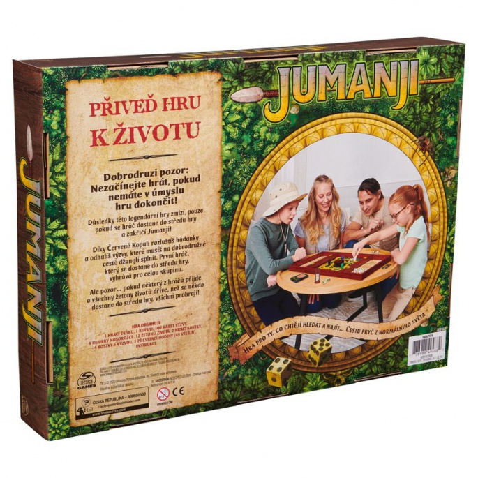 Spin Master Games Jumanji lesena edicija