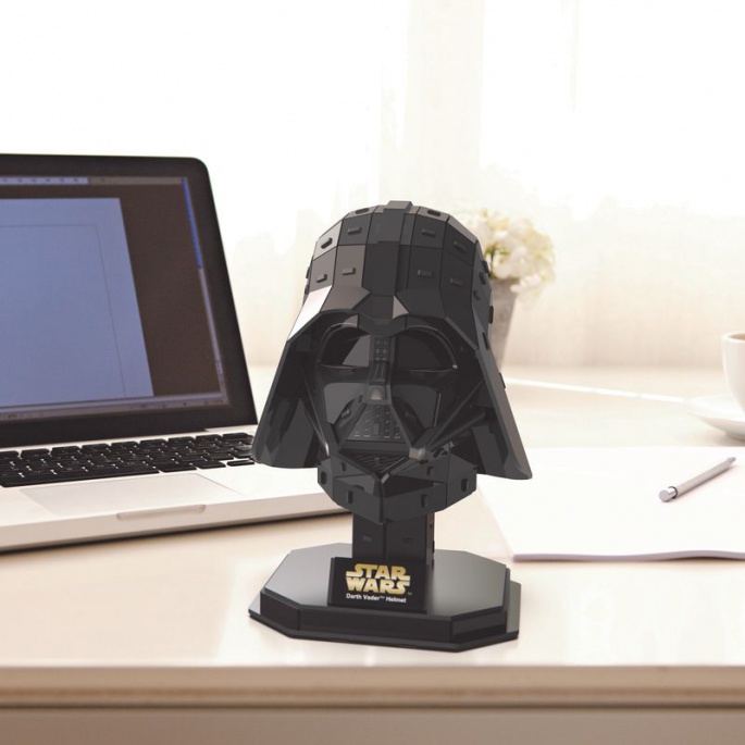Star Wars sestavljanka Darth Vaderjeva čelada 3D