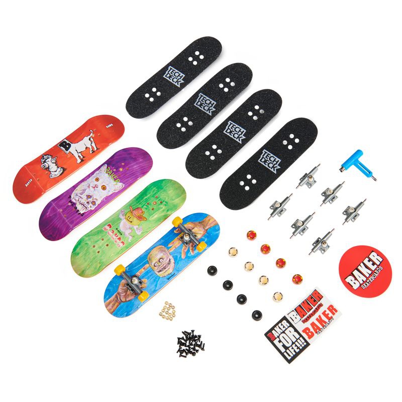 Tech Deck fingerboard štiripakiranje Baker