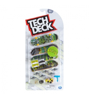 Tech Deck fingerboard štiripakiranje Creature