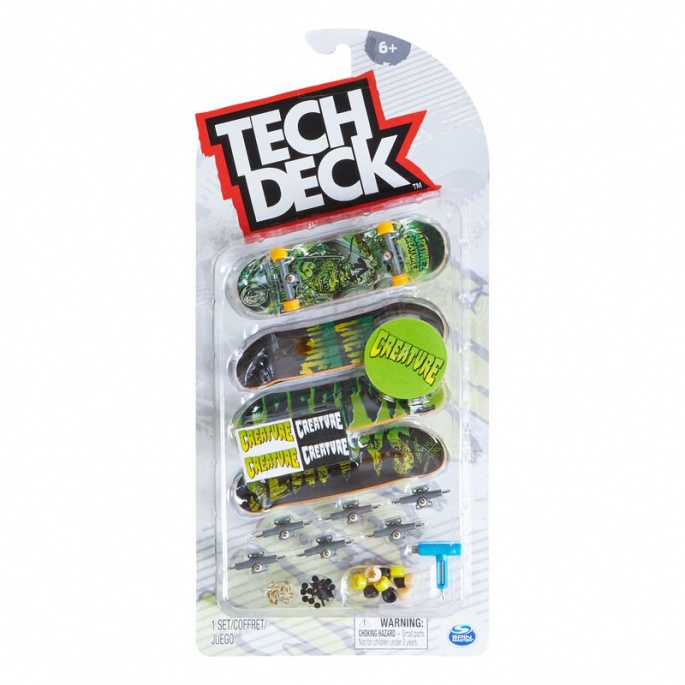 Tech Deck fingerboard štiripakiranje Creature