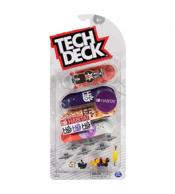 Tech Deck fingerboard štiripakiranje Habitat