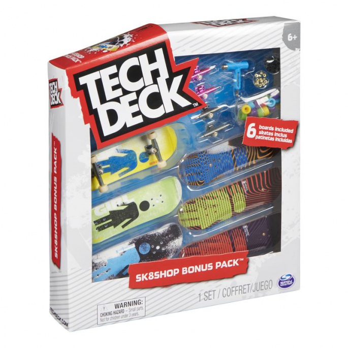 Tech Deck skateshop 6ks s pripadajočo opremo Girl