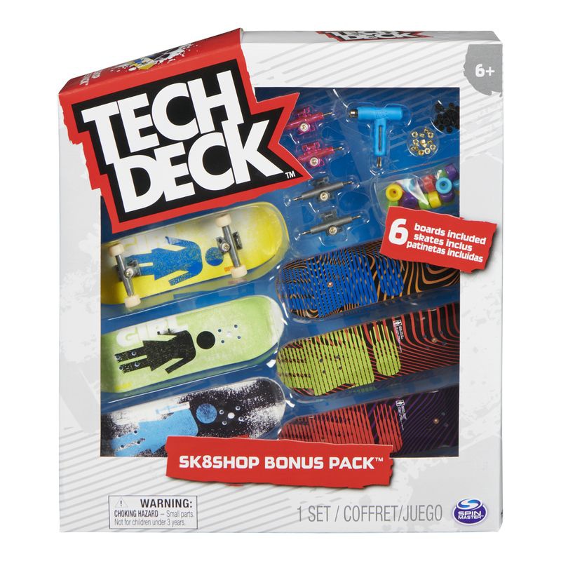 Tech Deck skateshop 6ks s pripadajočo opremo Girl