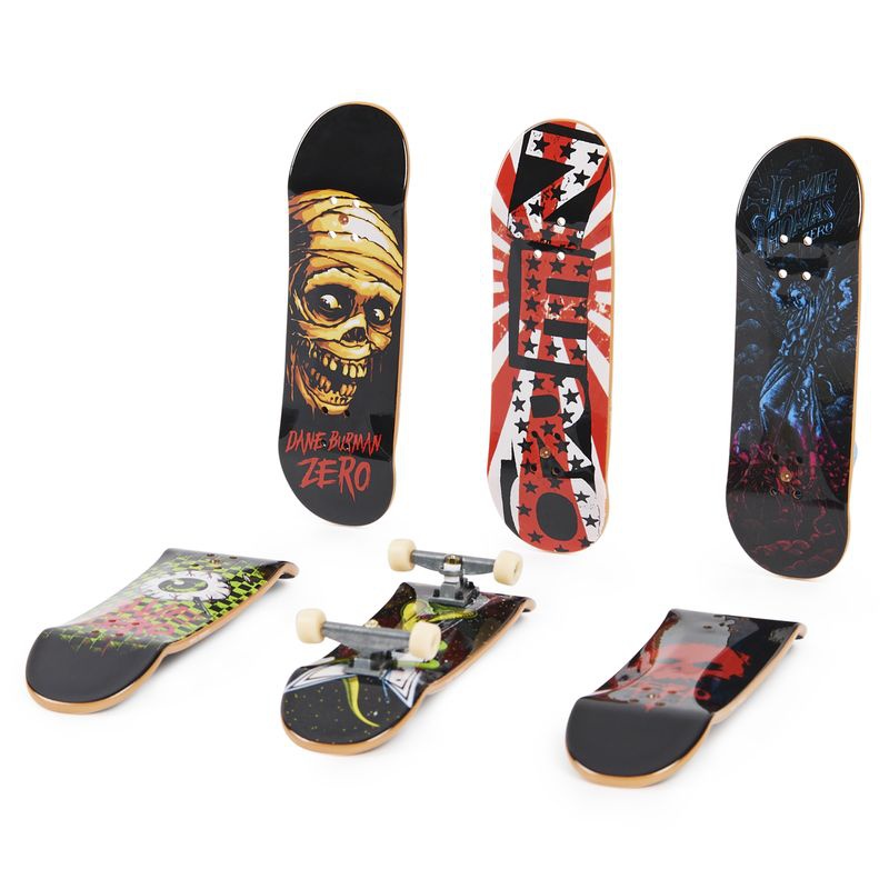 Tech Deck skateshop 6 kosov z dodatki Zero Zero