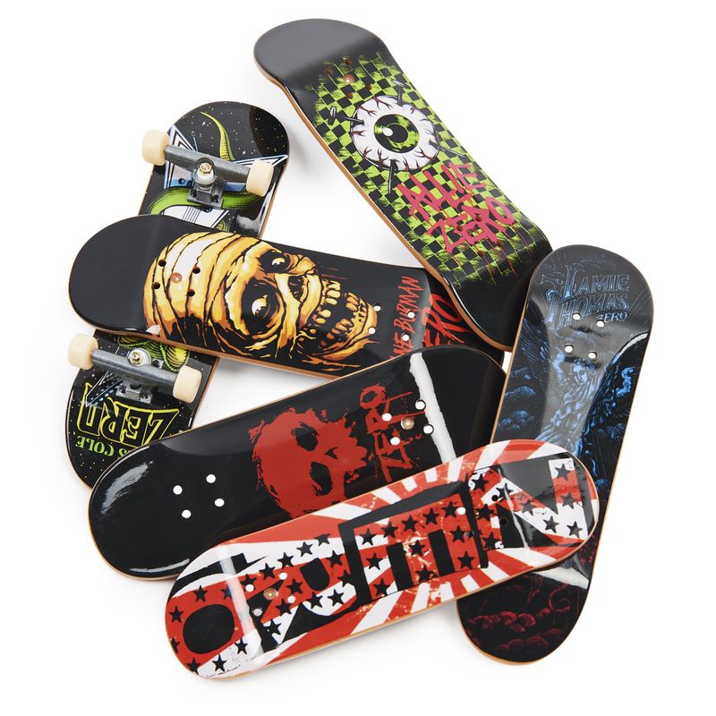 Tech Deck skateshop 6 kosov z dodatki Zero Zero