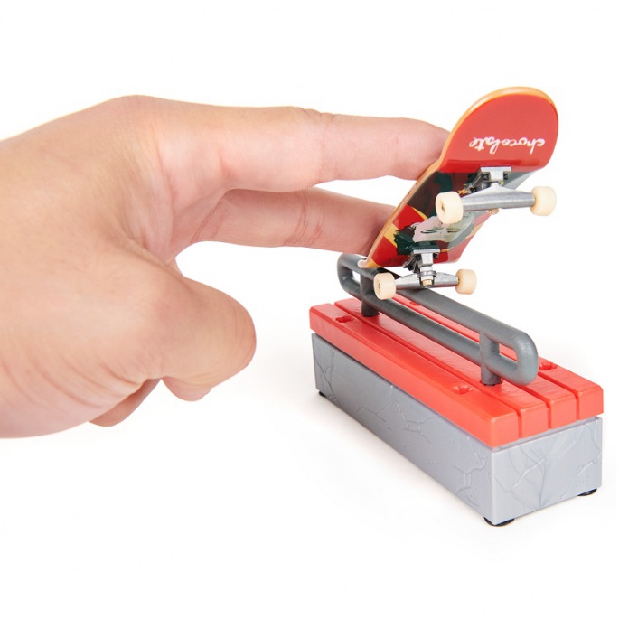 Tech Deck fingerboard dvojni paket s prepreko VS Series Chocolate