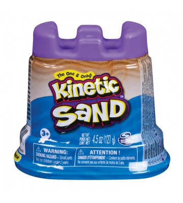 Kinetic Sand lonček modrega tekočega peska