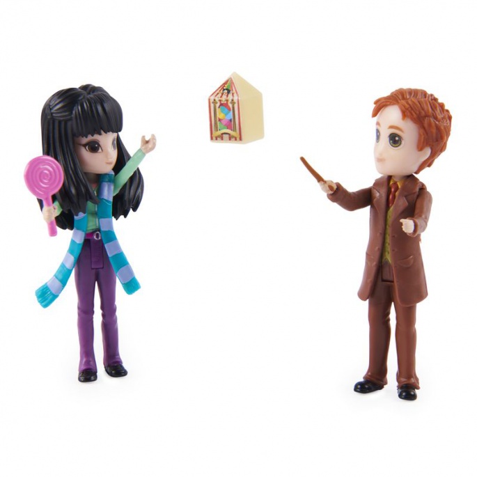 Komplet dveh figuric Harry Potter z dodatki George in Cho