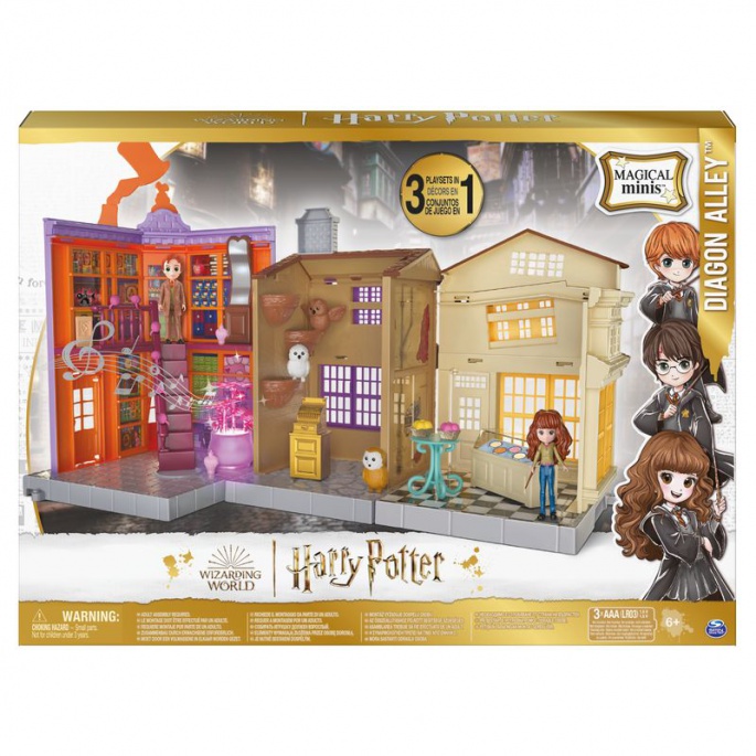 Harry Potter igrača voziček "Diagon Alley" s figuricami