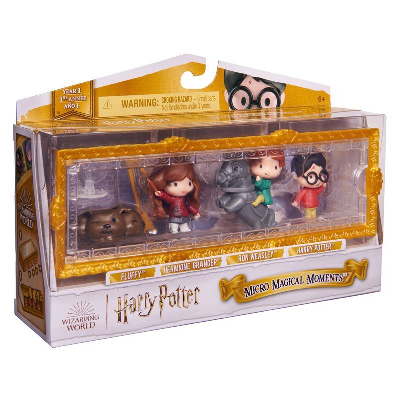 Harry Potter večpak mini figuric Harry, Hermiona in Ron z dodatki
