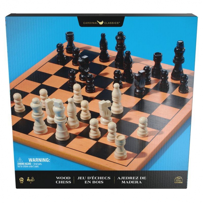 Spin Master Games klasične lesene šahovnice