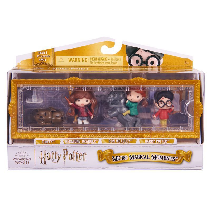 Harry Potter večpak mini figuric Harry, Hermiona in Ron z dodatki