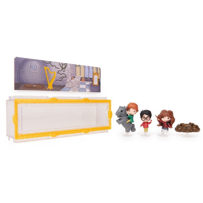 Harry Potter večpak mini figuric Harry, Hermiona in Ron z dodatki