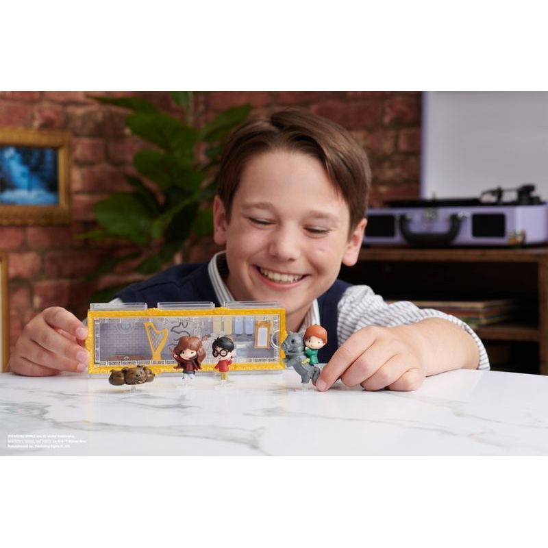 Harry Potter večpak mini figuric Harry, Hermiona in Ron z dodatki