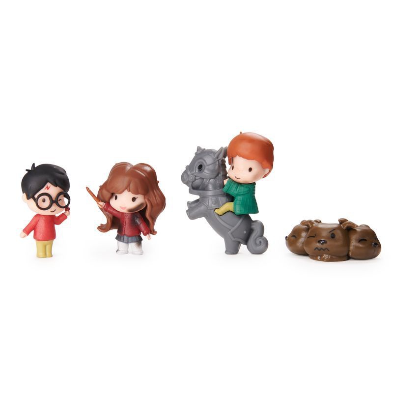 Harry Potter večpak mini figuric Harry, Hermiona in Ron z dodatki