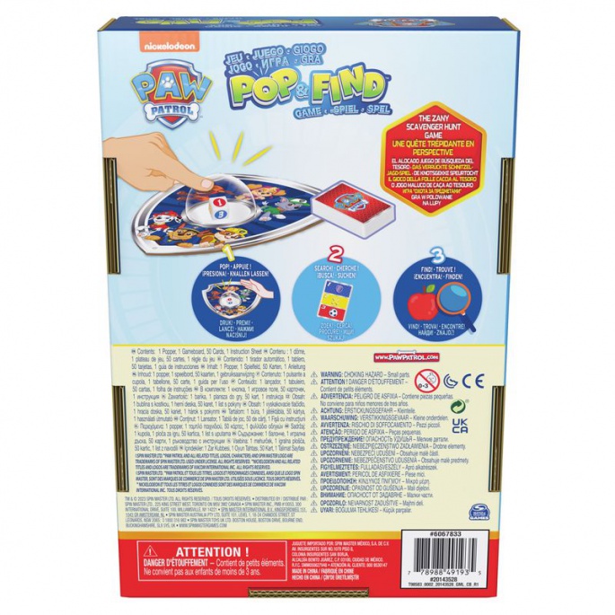 Spin Master Games Paw Patrol Hledej a najdi