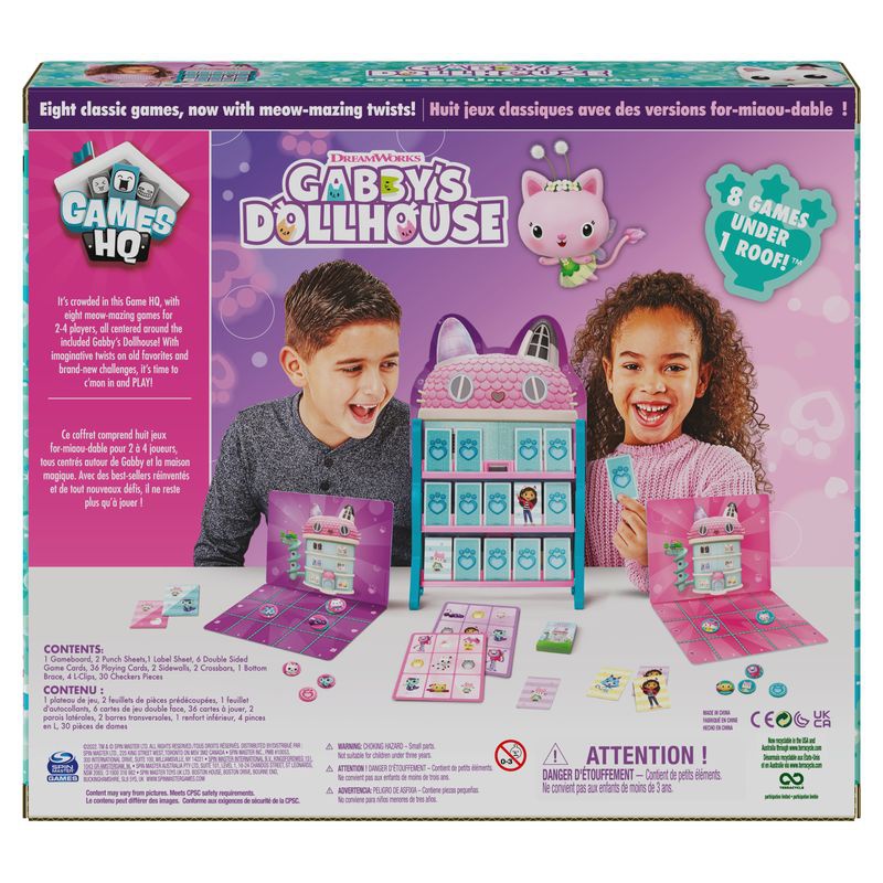 Spin Master Games Gabby's Dollhouse poln igre 8v1