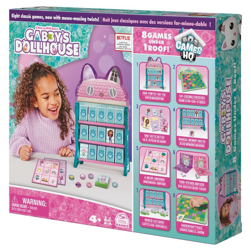 Spin Master Games Gabby's Dollhouse poln igre 8v1