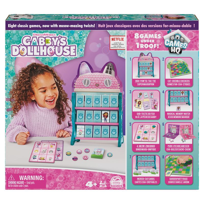 Spin Master Games Gabby's Dollhouse poln igre 8v1