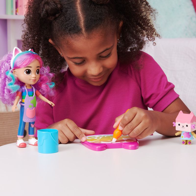 Gabinin čarobna hišica punčka s figurico - ustvarjalni komplet