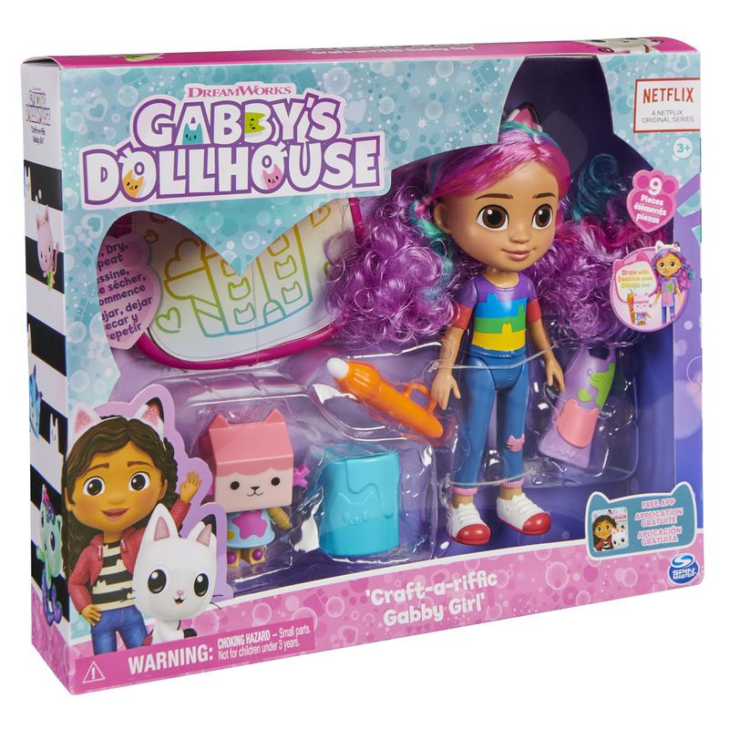 Gabinin čarobna hišica punčka s figurico - ustvarjalni komplet