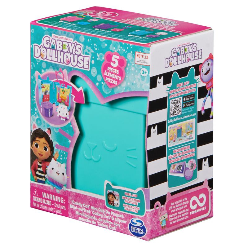 Gabinin čarobni hiški obesek raztegljiv komplet Cakey