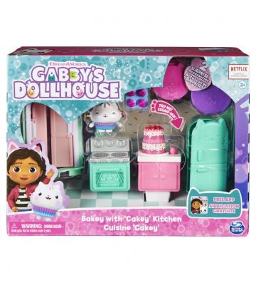 Gabby's Dollhouse deluxe soba kuhinja Dortět