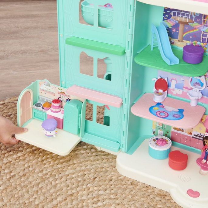 Gabby's Dollhouse deluxe soba kuhinja Dortět