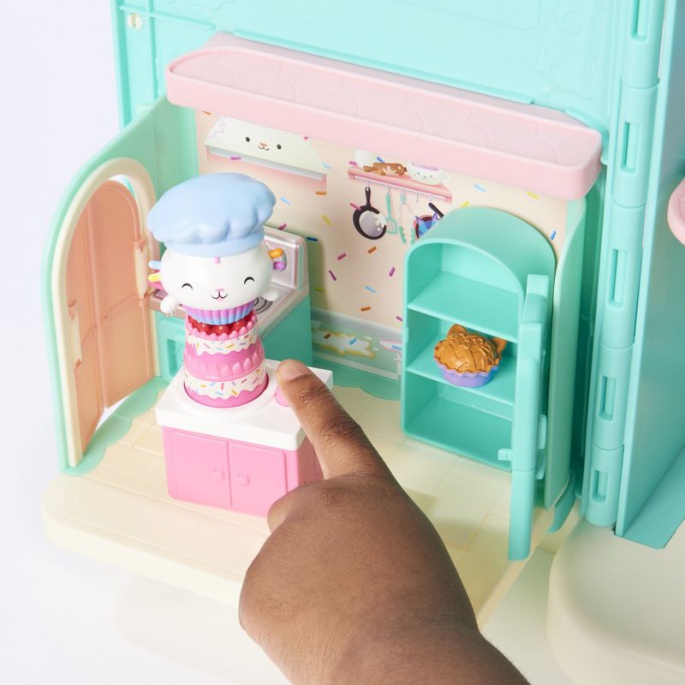Gabby's Dollhouse deluxe soba kuhinja Dortět