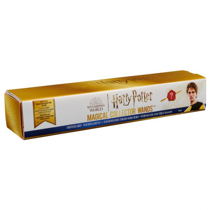 Harry Potter zbirateljska palica s podstavkom 2C Cedric Diggory