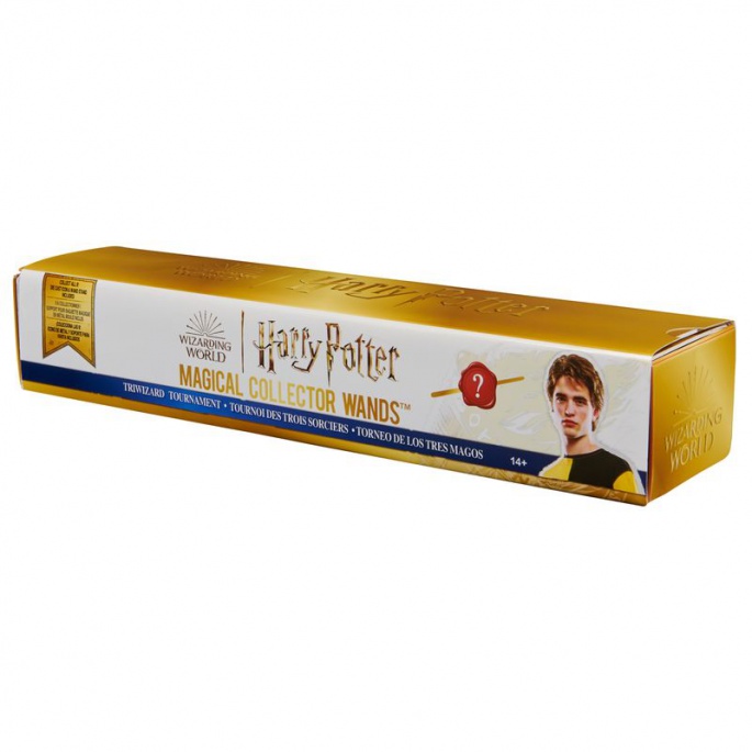 Harry Potter zbirateljska palica s podstavkom 2C Cedric Diggory
