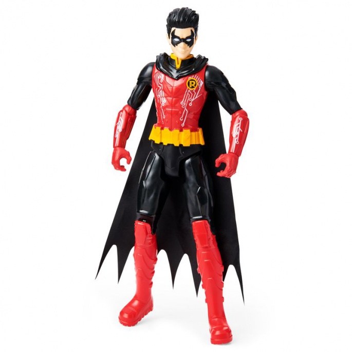 Robinova figura v rdeči barvi 30 cm