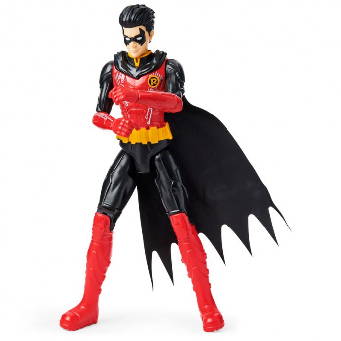 Robinova figura v rdeči barvi 30 cm