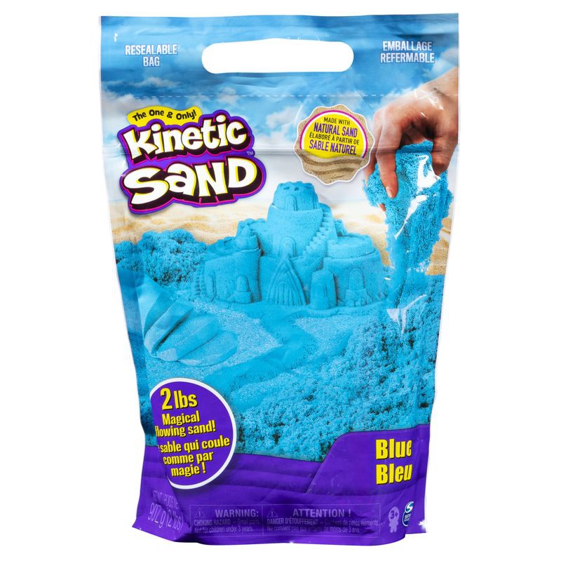 Kinetic Sand pakiranje modrega peska 0,9 kg 2024