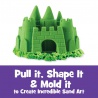 Kinetic Sand pakiranje zelenega peska 0,9 kg
