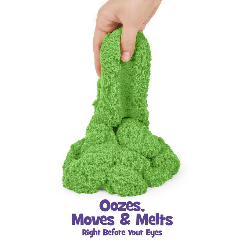 Kinetic Sand pakiranje zelenega peska 0,9 kg