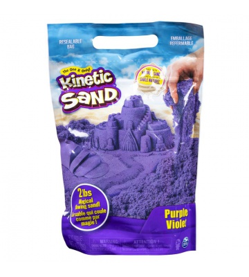 Kinetic Sand paket vijoličnega tekočega peska 0,9 kg