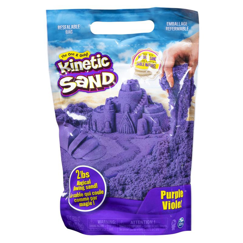 Kinetic Sand paket vijoličnega tekočega peska 0,9 kg