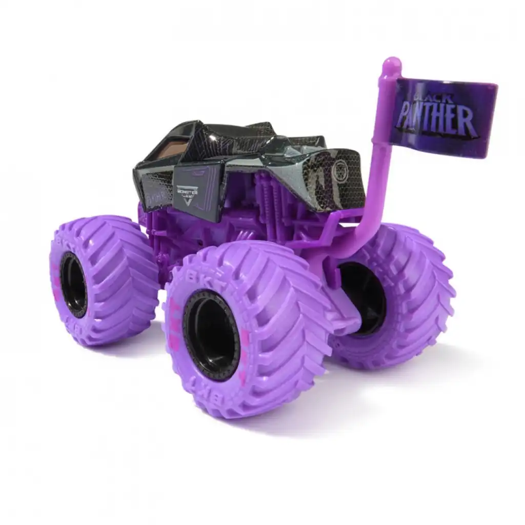 Razširi svojo zbirko z unikatnim Marvel monster truckom.