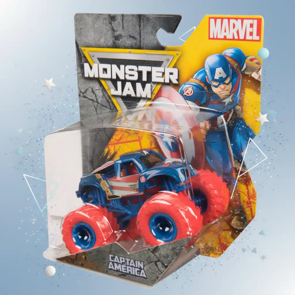 Razširite svojo zbirko z edinstveno povezavo Marvela in Monster Jam.