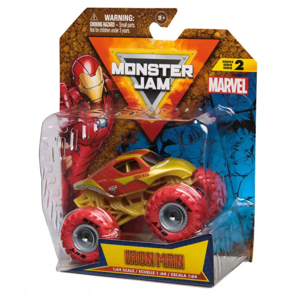 Doživite neskončno akcijo z Iron Manom na areni Monster Jam.